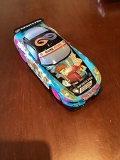 SCALEXTRIC Infinite Fire Game Store Slot Car -WORKING - BRAIDS NEED ATTACHING