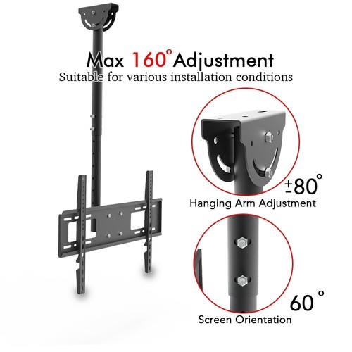 Ceiling mount wall bracket - mount,