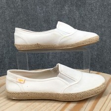 Rocket Dog Shoes Womens 9.5 Slip On Espadrille Flats Casual Sneaker White Canvas