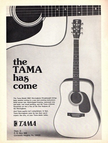 Vtg 1970s tama has come - 1970s,