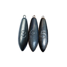 Sea fishing weights 3oz, 4oz