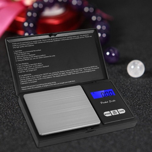 Digital scales 01g 500g - 0.01g,