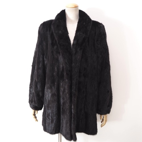 Saga mink vintage - mink, dark