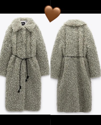 Zara faux fur long boucle - fur,