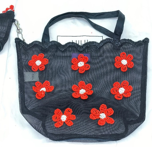 Lulu guinness red flower - red,