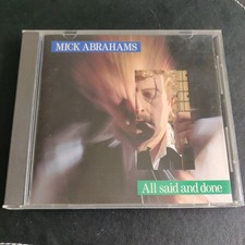 Mick abrahams all - mick, said