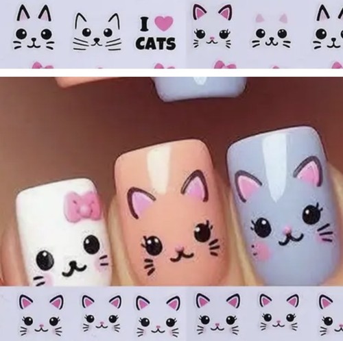 Gorgeous cute cat - cute, nail