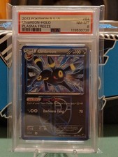 SPECIAL PRICE, ENDS FRIDAY!! PSA 8 NM 64/116 Umbreon HOLO Plasma Freeze LOW POP