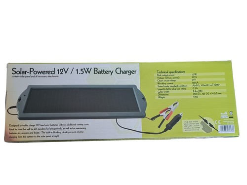 Solar powered 12v battery - solar,