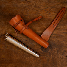 Saddle Hip Flask Stainless