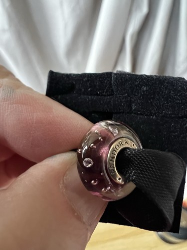 Pandora sterling silver murano - silver,