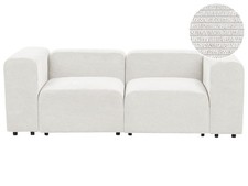 2 Seater Modular Corduroy Sofa