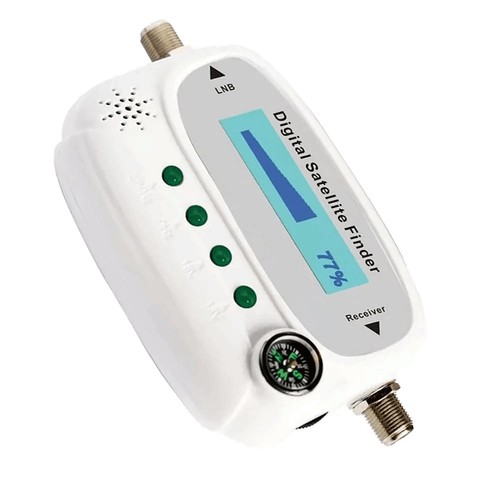 Digital satellite meter with - digital,