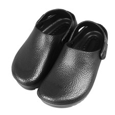 Summer chef shoes men - summer, black