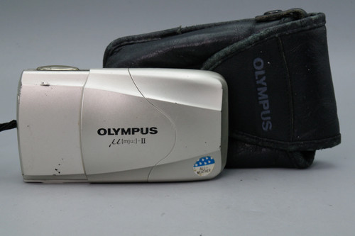 Olympus mju champagne - olympus,