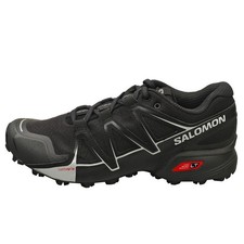 Salomon Speedcross Vario 2 Men's Running Shoes (Sizes: UK 9.5, 11, 12) - Black