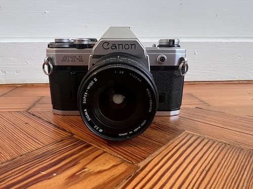 Canon silver 35mm slr - silver,