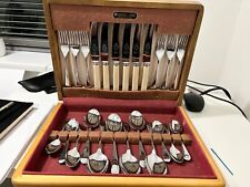 Vintage Antique Webber & Hill Full Cutlery Set (38 piece)