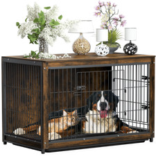 Large dog crate wooden - wooden, kennel