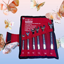 6 pcs  Combination Spanner Combi Wrench Set 8-17 mm
