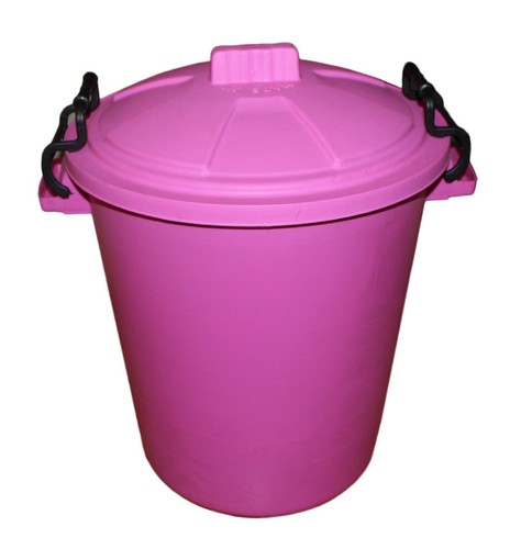 50l coloured bin plastic - , heavy