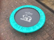 Personal trainer bouncer mini fitness trampoline thingy.