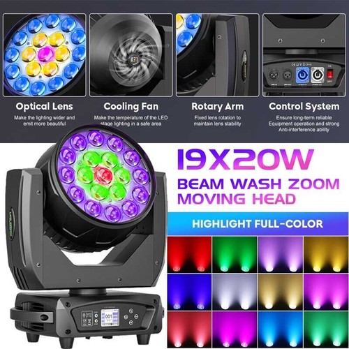 19x20w led zoom moving head - led,