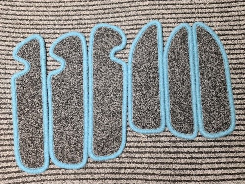 Door card mats that - card,