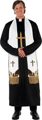 Men priest costume adult - priest,