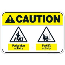 Pedestrian Activity Forklift