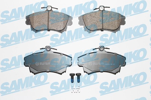 New brake pad set - pad, disc