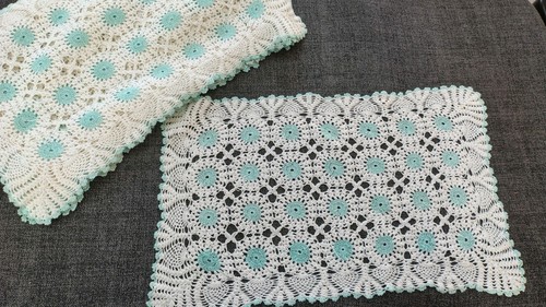 Vintage crochet place - vintage,