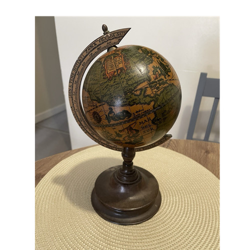 Vintage style tabletop globe - vintage,