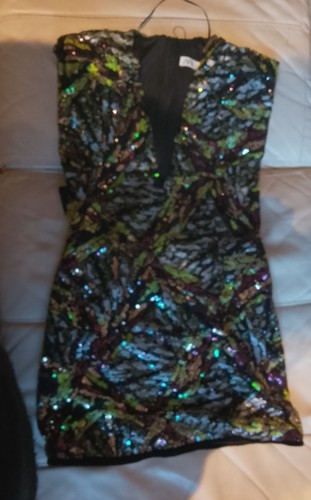 Zara very short sequin - very,