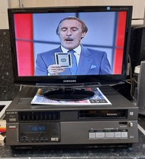 Sony SL-C6UB Mark II Betamax Video Recorder-Fully Refurbished-New Belts Fitted