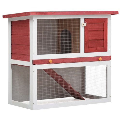 Outdoor rabbit hutch door - hutch, 1