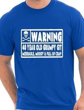40 Year Old Git Mens Funny
