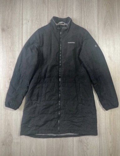 Craghoppers black coat size - black, 12