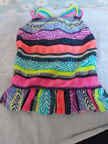 Bright pattern tankini - pattern,
