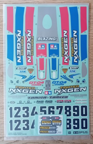Tamiya 58741 sticker - tamiya,