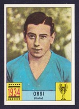 PANINI Mexico 70 1970 World Cup (Red) 1934 ITALY Orsi *Near Mint*