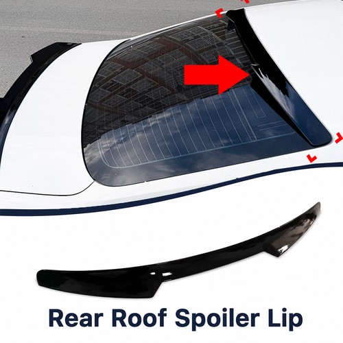 Rear roof top boot spoiler - roof,