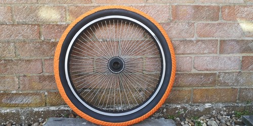 Coloured street bmx tyres - bmx,