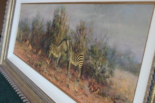 Tony forrest zebra and impala - forrest,