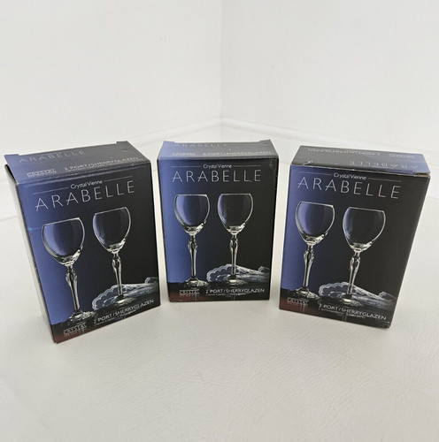 Crystal vienne sherry - vienne, glasses