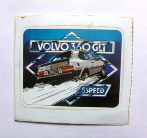 Old car sticker - old,