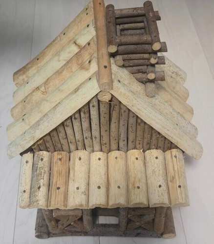 Vintage handmade log cabin - handmade,