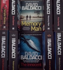 David Baldacci books  thrillers / suspense. Make Bundle - save post