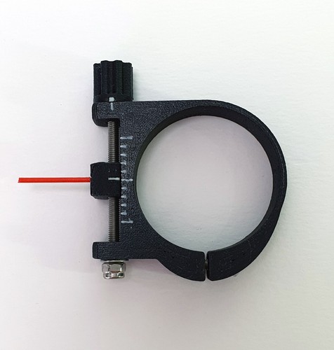 Adjustable parallax pointer - parallax,