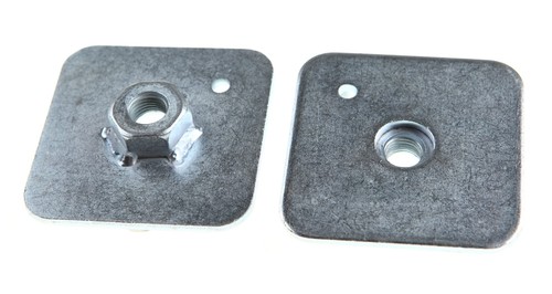 Harness eyebolt backing - eyebolt, plate